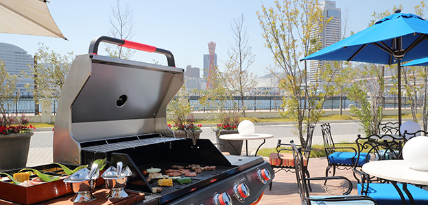 プールサイドBBQ